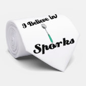 Ich glaube an Sport Krawatte (Gerollt)