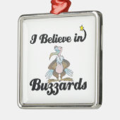 Ich glaube an Sprudeln Silbernes Ornament (Links)