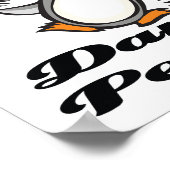Ich glaube an tanzende Pinguine Poster (Ecke)
