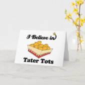 Ich glaube an Teerspielzeug Karte (Gelbe Blume)