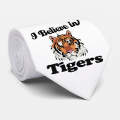 Ich glaube an Tiger Krawatte (Gerollt)