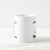 Ich glaube an Toaster Kaffeetasse (Mittel)