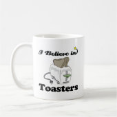 Ich glaube an Toaster Kaffeetasse (Links)