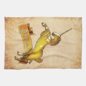 Ich glaube an Unicorns Handtuch (Horizontal)