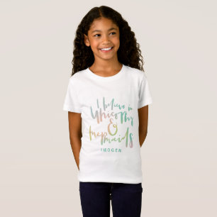 ICH GLAUBE AN UNICORNS UND MERMAIDEN T-Shirt