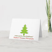 Ich glaube an Weihnachten mit Cavalier King Charle (Rückseite)