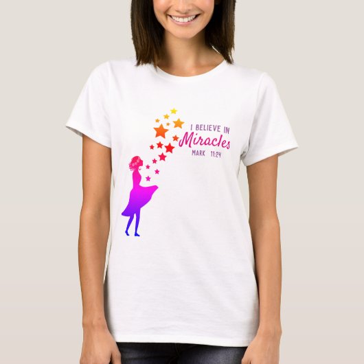 Ich glaube an Wunder T-Shirt (Vorderseite)