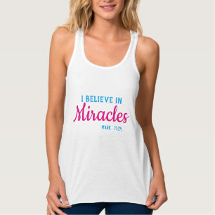 Ich glaube an Wunder Tank Top
