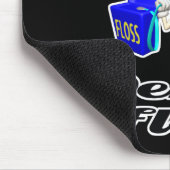 ich glaube an Zahnseide Mousepad (Ecke)