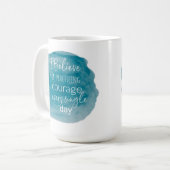 ICH GLAUBE BEI DER PRAKTIKERUNG DER Tasse (Vorderseite Links)