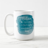 ICH GLAUBE BEI DER PRAKTIKERUNG DER Tasse (Links)