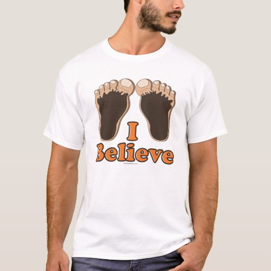 Ich glaube Bigfoot-T-Shirt-T-Shirt T-Shirt (Vorderseite)