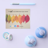 Ich glaube, Blatt Herbst echten Anwesen Agent Mark (Einzeln)