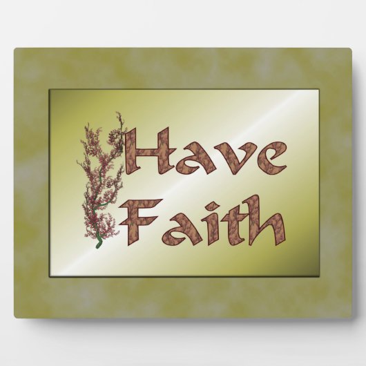 Ich glaube blühende Bäume Inspiration Fotoplatte (Vorderseite)