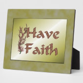 Ich glaube blühende Bäume Inspiration Fotoplatte (Seite)