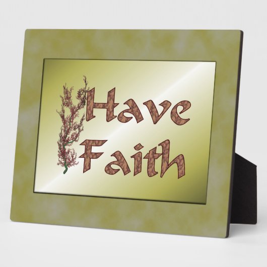 Ich glaube blühende Bäume Inspiration Fotoplatte (Seite)