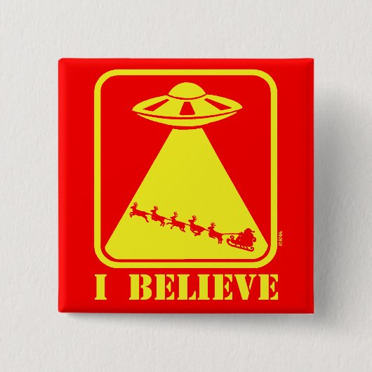 Ich glaube button (Vorderseite)