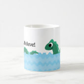 Ich glaube Champion das See Champlain Monster Kaffeetasse (Mittel)