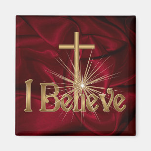 Ich glaube christlichem Quermagneten Magnet
