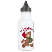 Ich glaube! Christmas Teddy Bear Edelstahlflasche (Links)