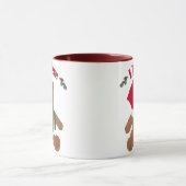 Ich glaube! Christmas Teddy Bear Tasse (Zentrum)