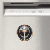 ICH GLAUBE, CHROME ALIEN HEAD MAGNET (In Situ (Geschirrspüler))
