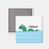 Ich glaube, das Champlain Monster Magnet (Vorderseite/Rückseite)