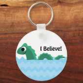 Ich glaube, das Champlain Monster Schlüsselanhänger (Vorderseite)