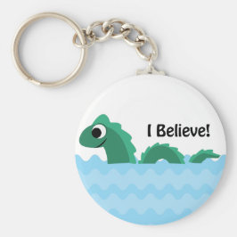 Ich glaube, das Champlain Monster Schlüsselanhänger