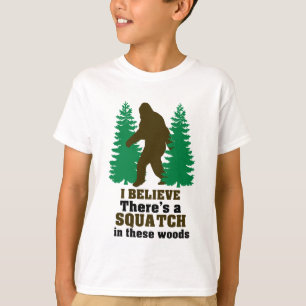 Ich glaube, dass es SQUATCH in diesem Holz gibt T-Shirt