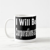 Ich glaube, dass Gesellschaften Leute-Tasse sind Kaffeetasse (Links)