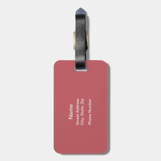 Ich glaube, dass ich tanze gepäckanhänger (Rückseite vertikal)