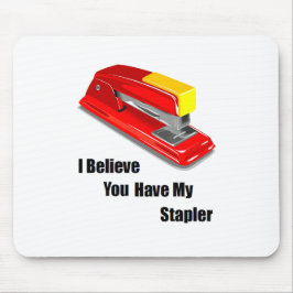 Ich glaube, dass Sie meine HefterBüroräume haben Mousepad