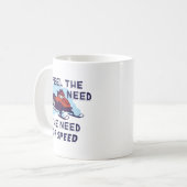 Ich glaube dem Bedarf der Bedarf an der Kaffeetasse (Vorderseite Links)