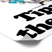 Ich glaube, den Kellner zu kippen Poster (Ecke)