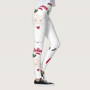 Ich glaube, der Vintage Weihnachtsmann Leggings