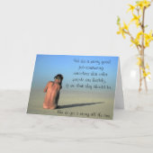 "Ich glaube dir" Validierungskarte für chronische Karte (Gelbe Blume)