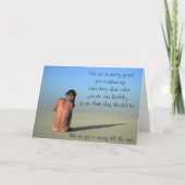 "Ich glaube dir" Validierungskarte für chronische Karte (Vorderseite)