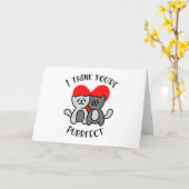 Ich glaube, du bist eine purfekte geklappte Grußka Karte (Gelbe Blume)