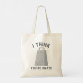 Ich glaube, du bist groß tragetasche (Rückseite)