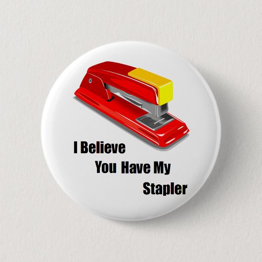 Ich glaube, du hast meinen Büroklammer Button (Vorderseite)