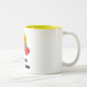 Ich glaube, du hast meinen Büroklammer Zweifarbige Tasse