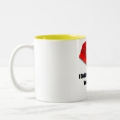 Ich glaube, du hast meinen Büroklammer Zweifarbige Tasse (Links)