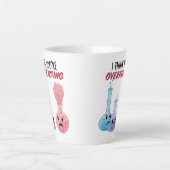 Ich glaube, du überreagierst - Funny Chemistry Milchtasse (Vorderseite)