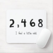 Ich glaube einer kleinen sonderbaren Mausunterlage Mousepad (Mit Mouse)