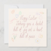 Ich glaube, es ist Ostern! (Rückseite)