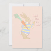 Ich glaube, es ist Ostern! Feiertagskarte (Vorderseite)