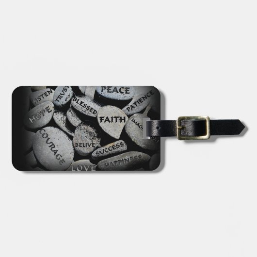 Ich glaube_ gepäckanhänger (Vorderseite horizontal)