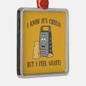 Ich glaube Gitter Silbernes Ornament (Rechts)