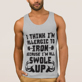 Ich glaube, ich bin allergisch gegen Eisen. Ich bi T-Shirt